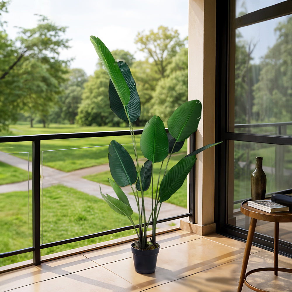 180cm Height Artificial Banana Tree Faux Plant Realistic Indoor Home Office Decor